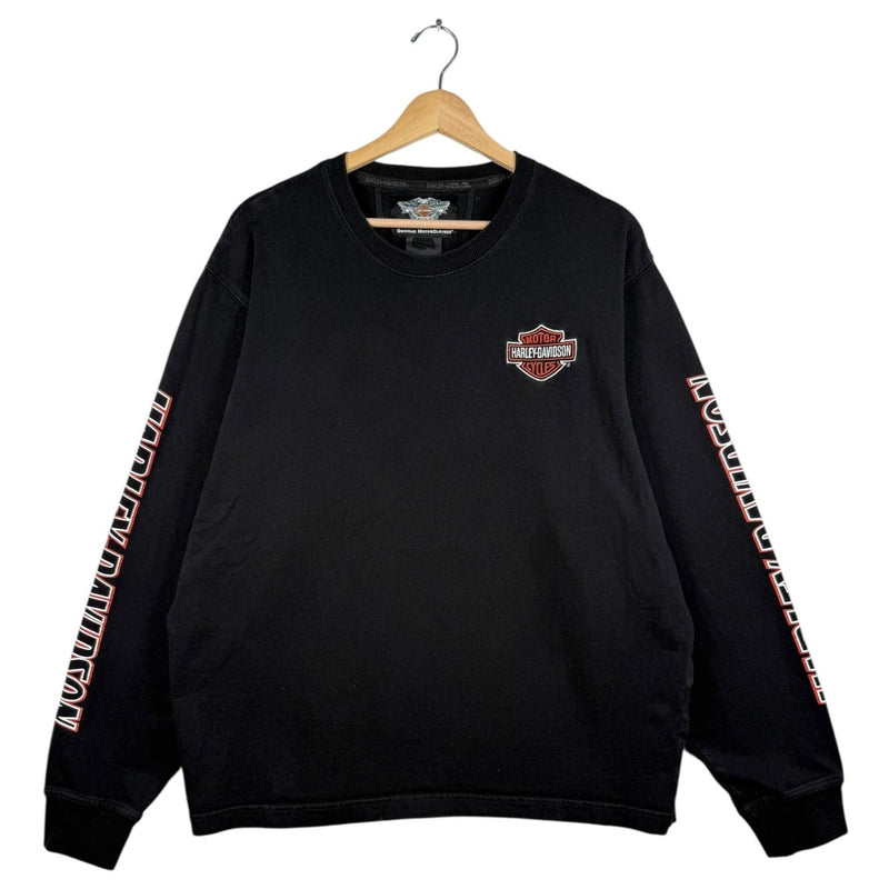 Vintage Harley Davidson Logo Spellout T-Shirt