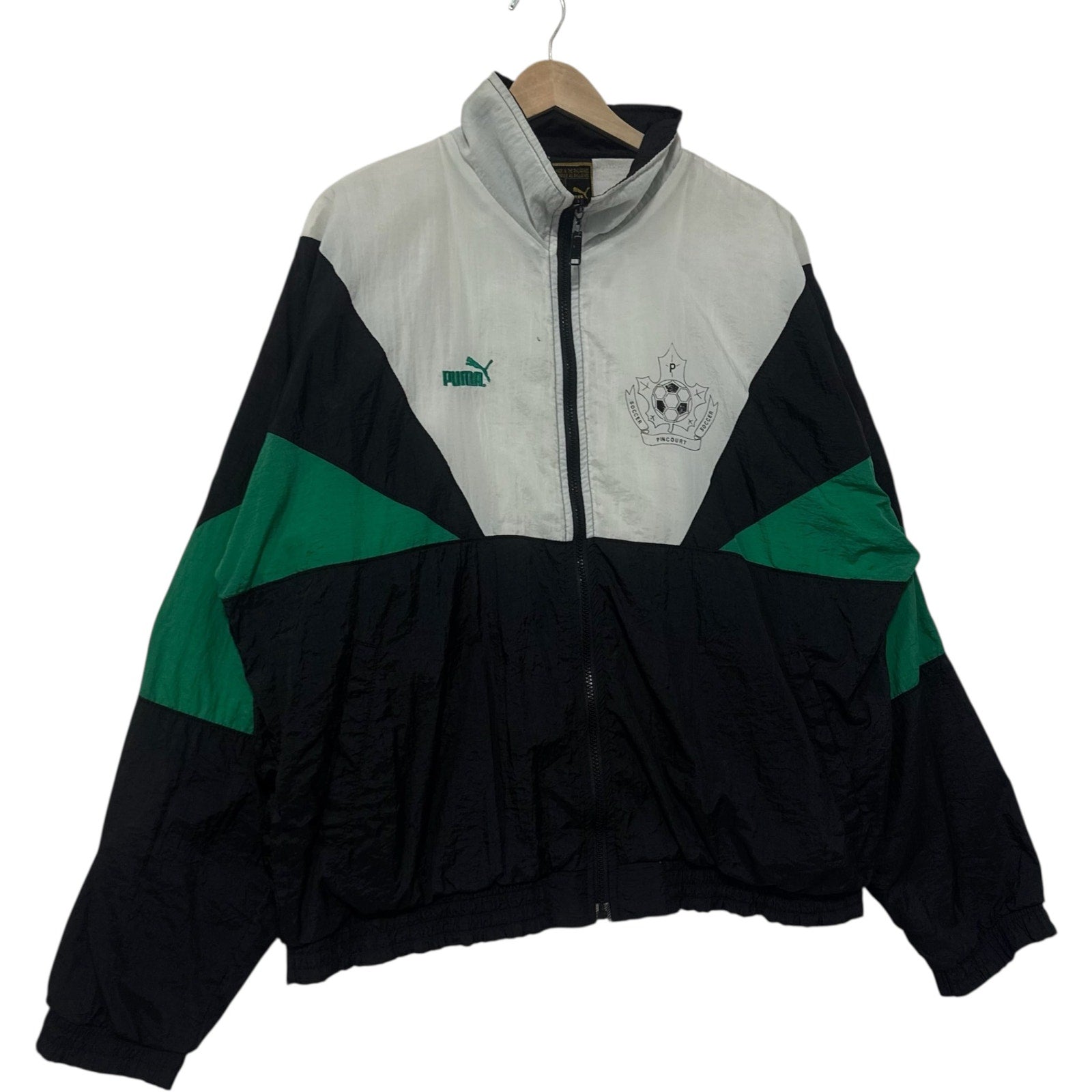 Vintage Puma ColorBlock Windbreaker