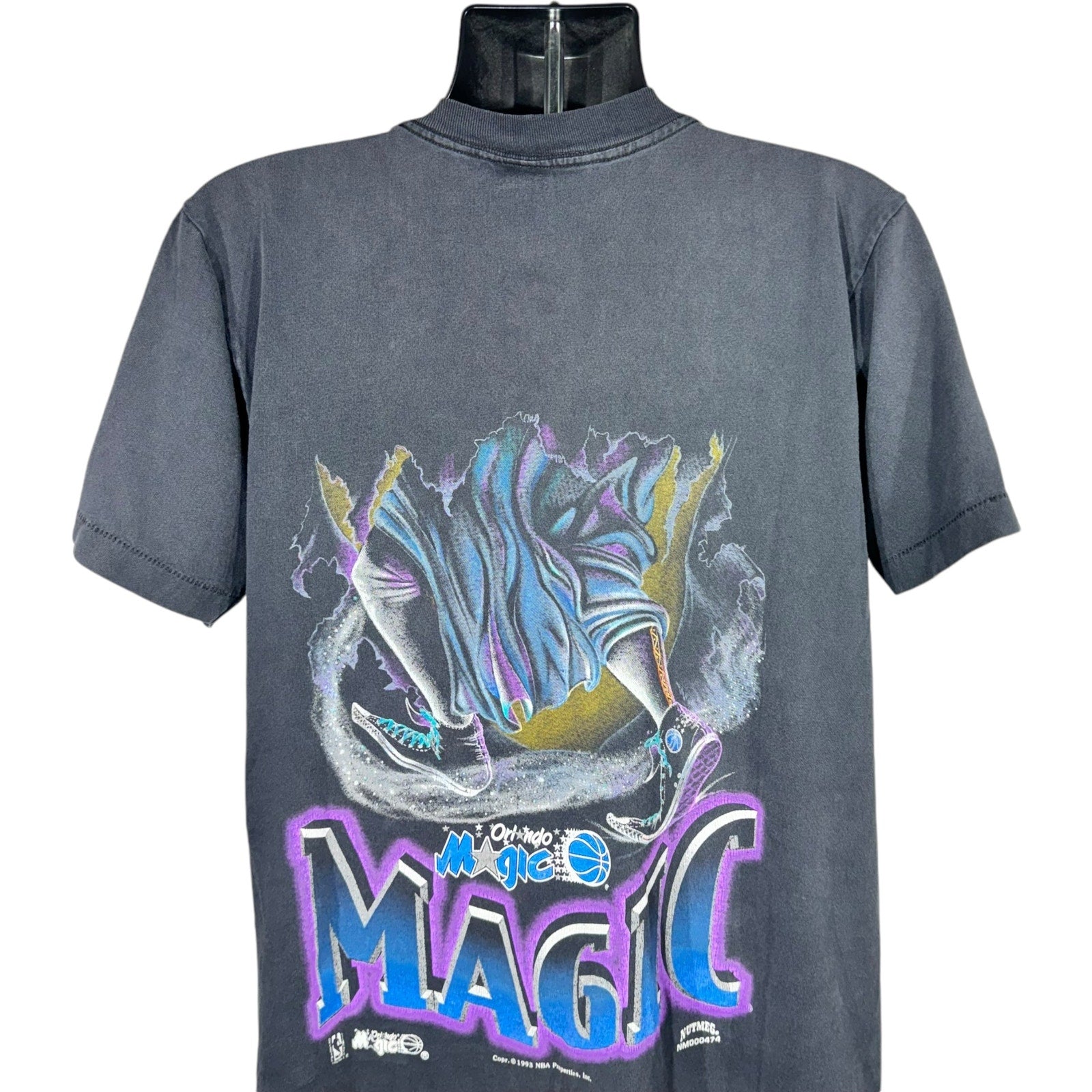 Vintage Nutmeg NBA Orlando Magic Wizard Breakthrough Tee