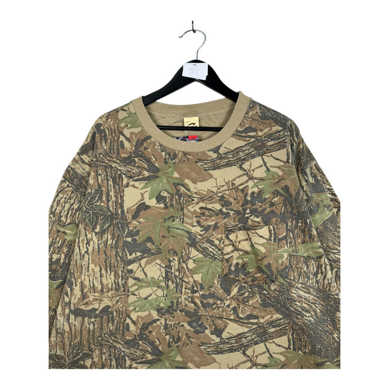 Vintage Duxbak Camo Realtree Long Sleeve T-Shirt