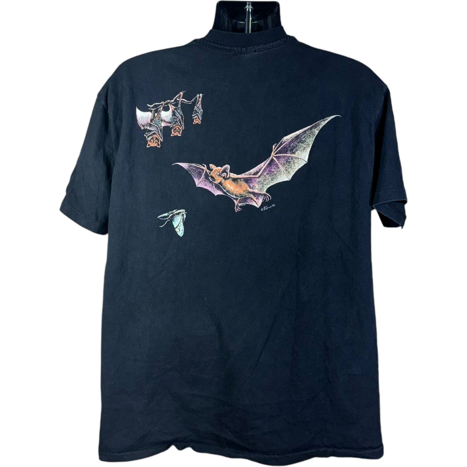 Vintage Flying Bats Nature Tee 90s