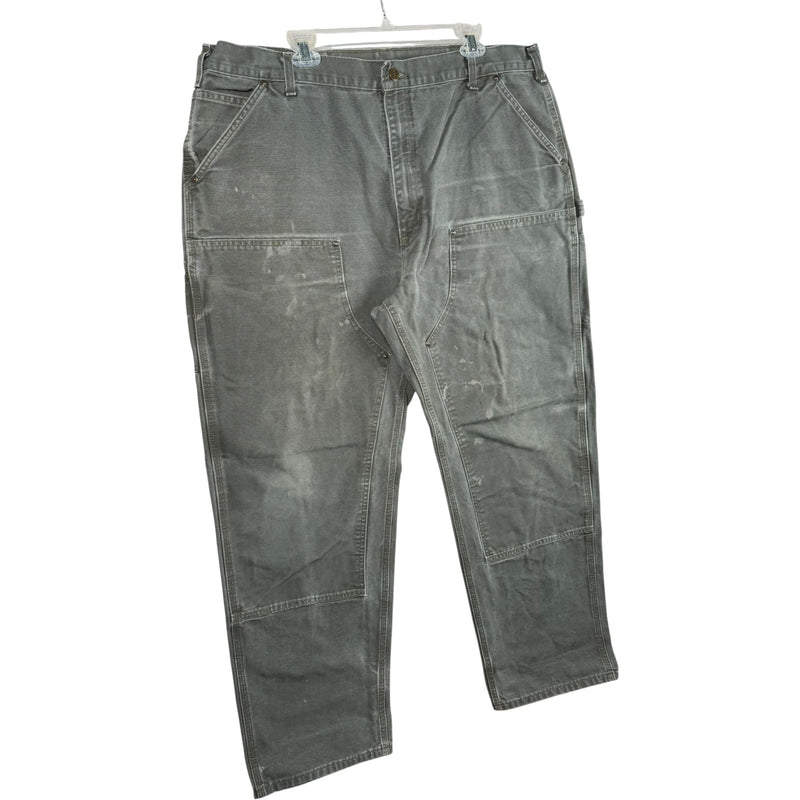 Vintage Carhartt Double Knee Carpenter Canvas Work Pants 42
