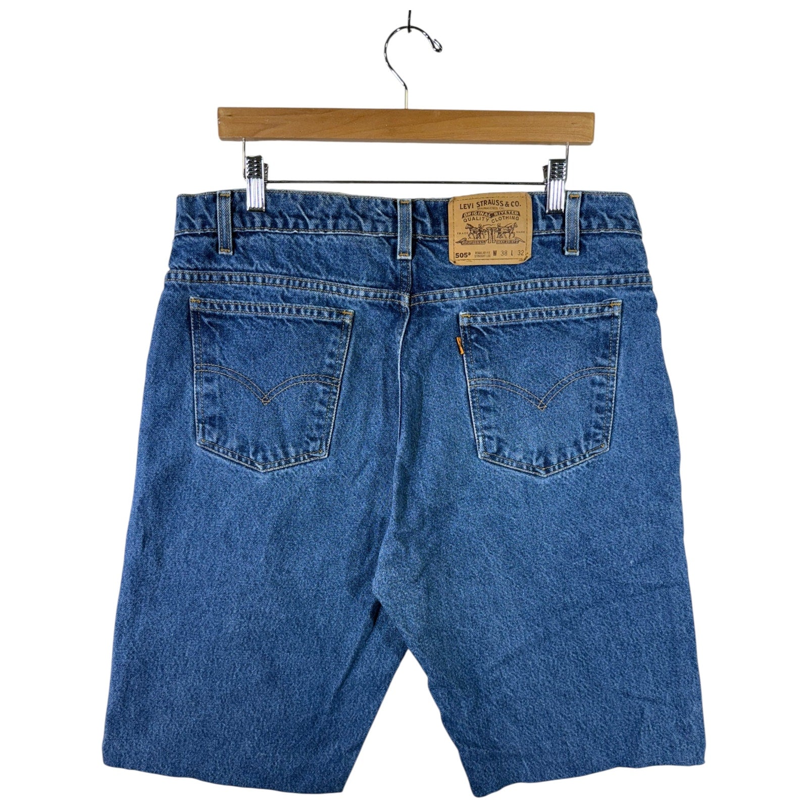 Vintage Levi's 505 Denim Shorts 38