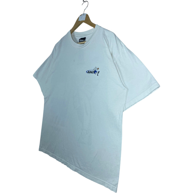Vintage And1 Basketball Graphic Print T-Shirt