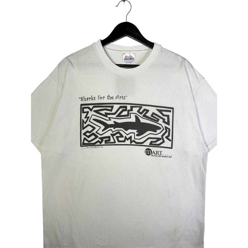 Vintage Sharks for the Arts MART Miami T-Shirt