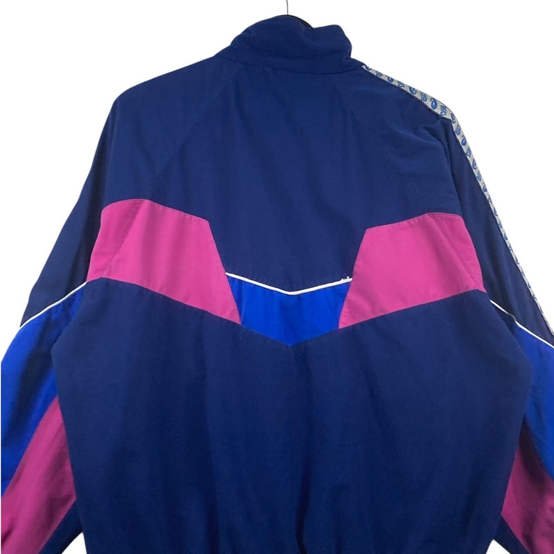 Vintage Asics Colorblock Logo Tape Track Jacket