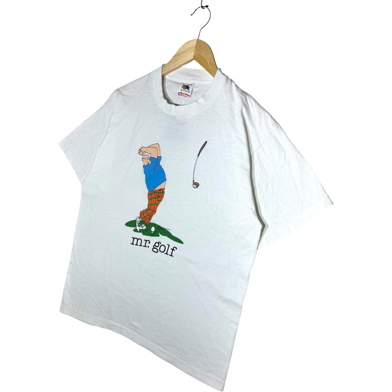 Vintage Women's Mr. Golf Comic T-Shirt