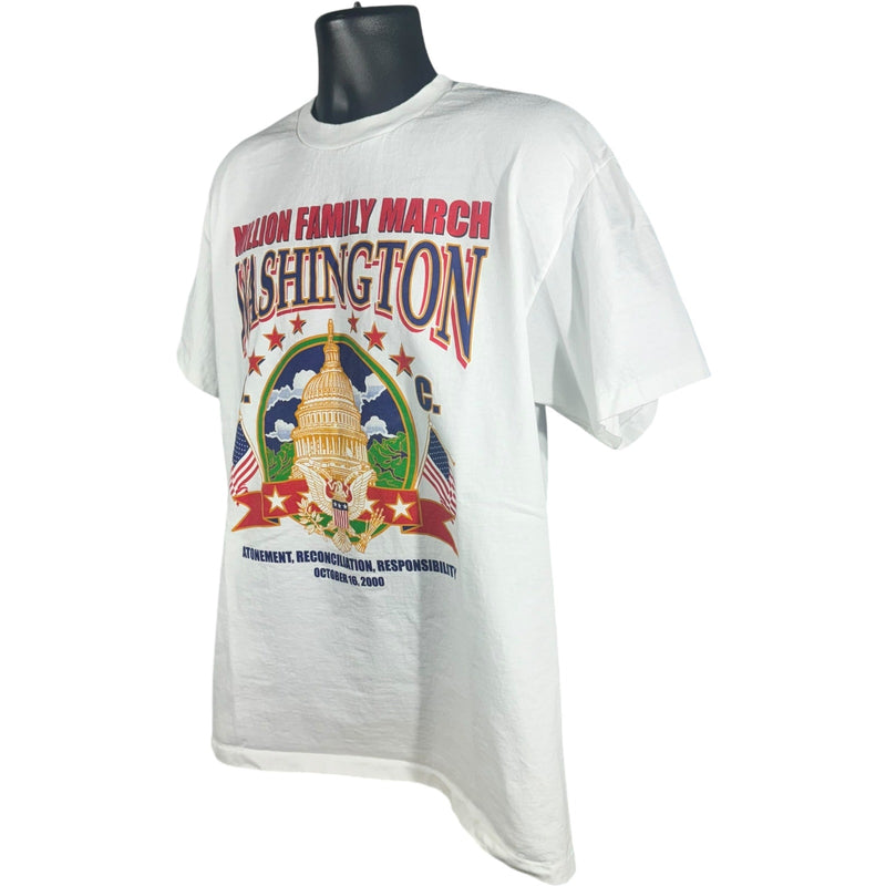 Vintage Washington D.C. Million Family March Tee