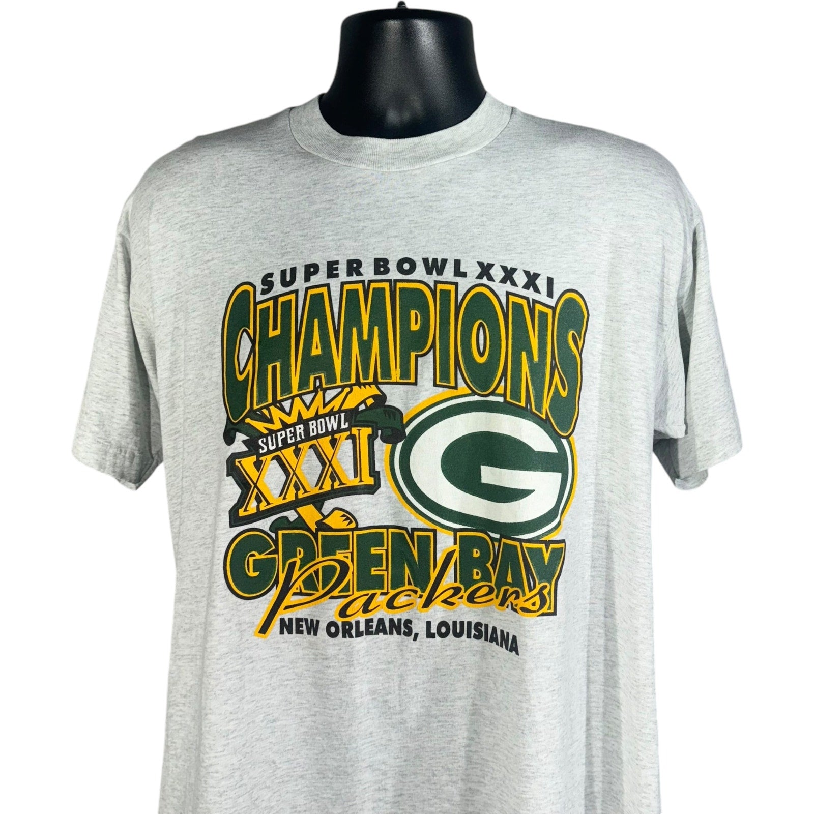 Vintage Green Bay Packers Superbowl XXXI Champs Tee