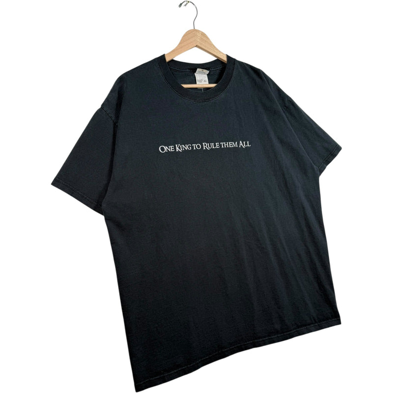 Vintage One King To Rule Them All Quote Short Sleeve T-Shirt