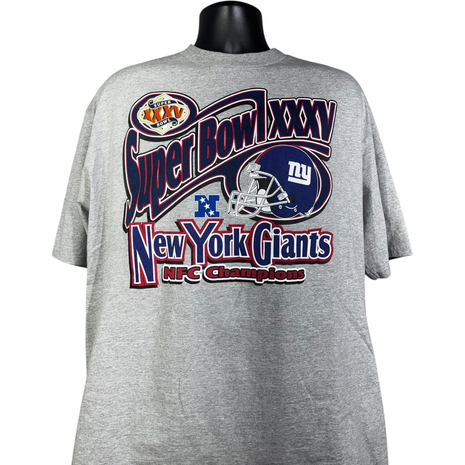 Vintage New York Giants Superbowl 35 NFL Tee