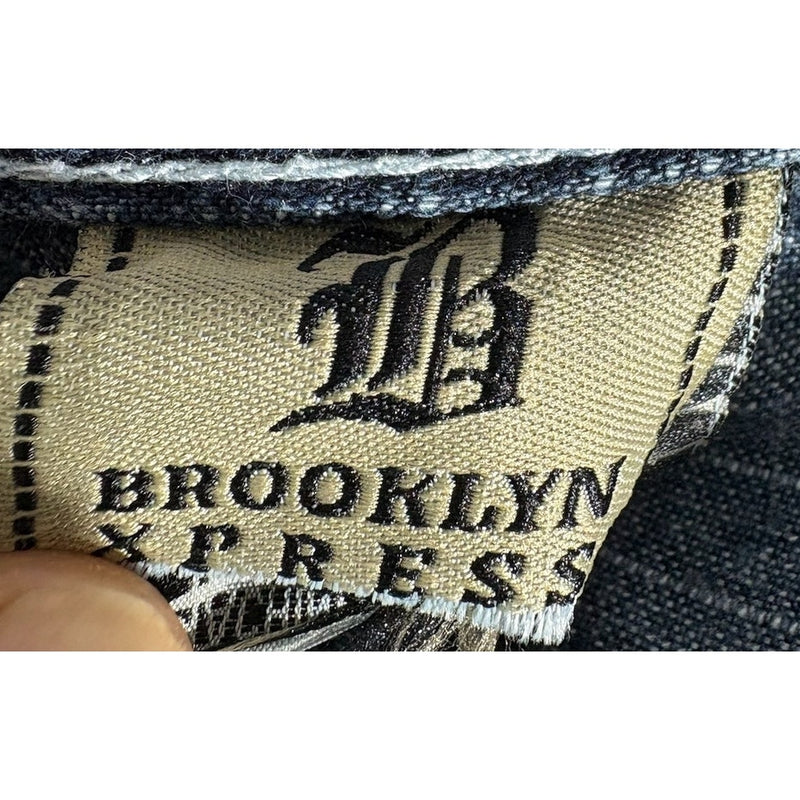 Vintage Brooklyn Xpress Wide Leg Denim Shorts 38