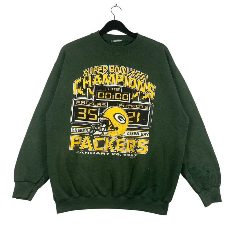 Vintage Green Bay Packers Super Bowl XXXI NFL Crewneck
