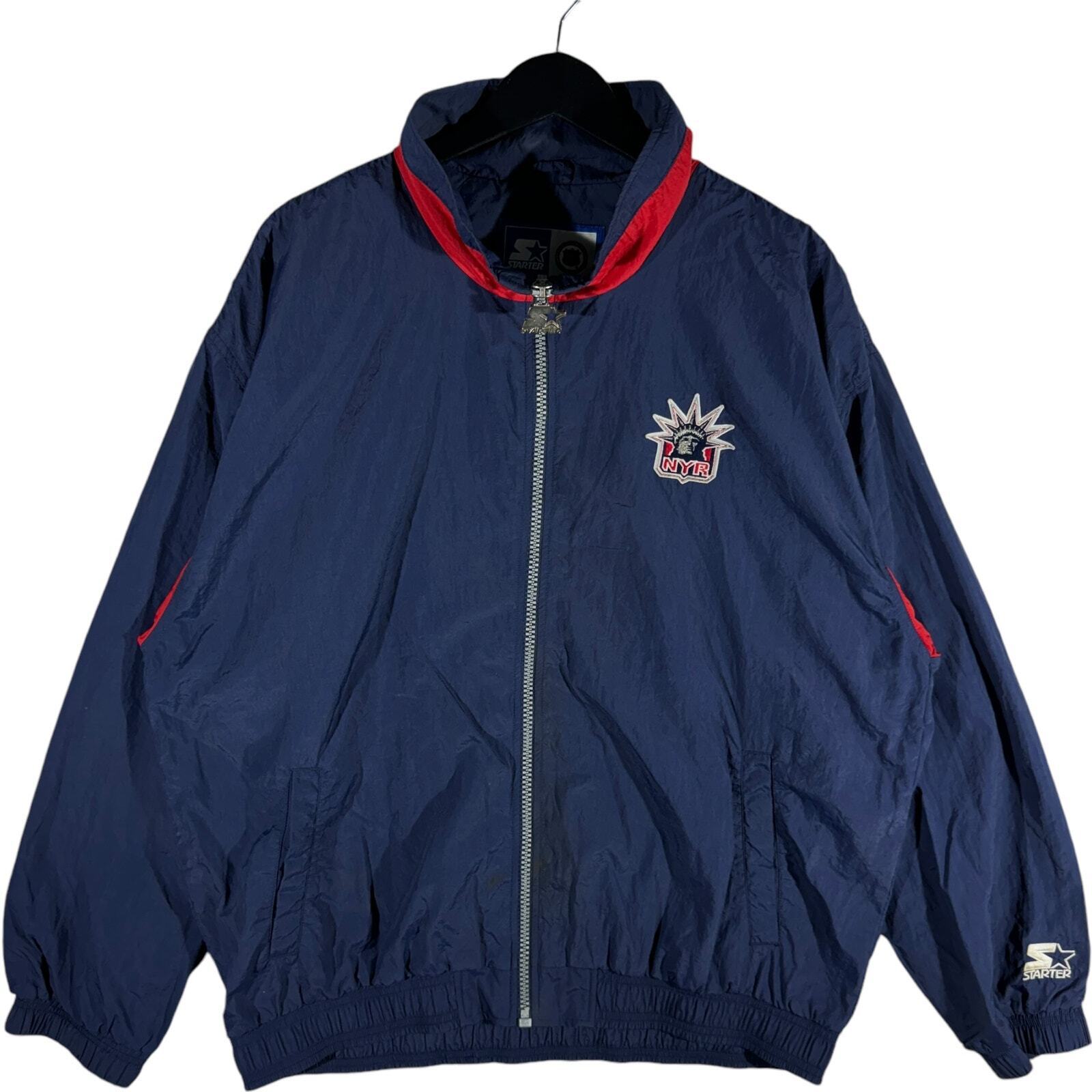 Vintage New York Rangers Starter Full Zip Windbreaker