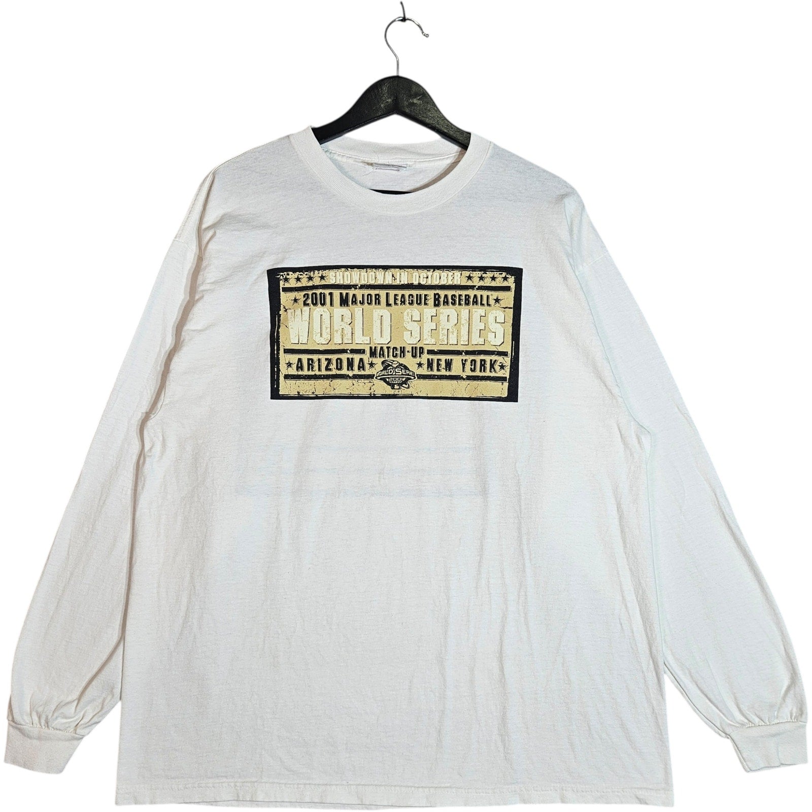Vintage 2001 MLB World Series Arizona x New York Long Sleeve