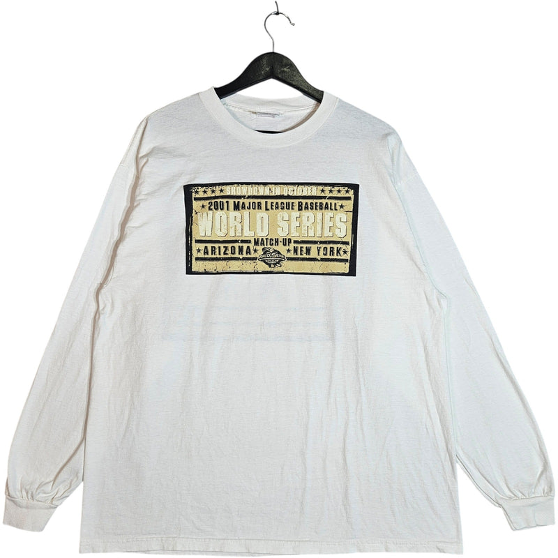 Vintage 2001 MLB World Series Arizona x New York Long Sleeve