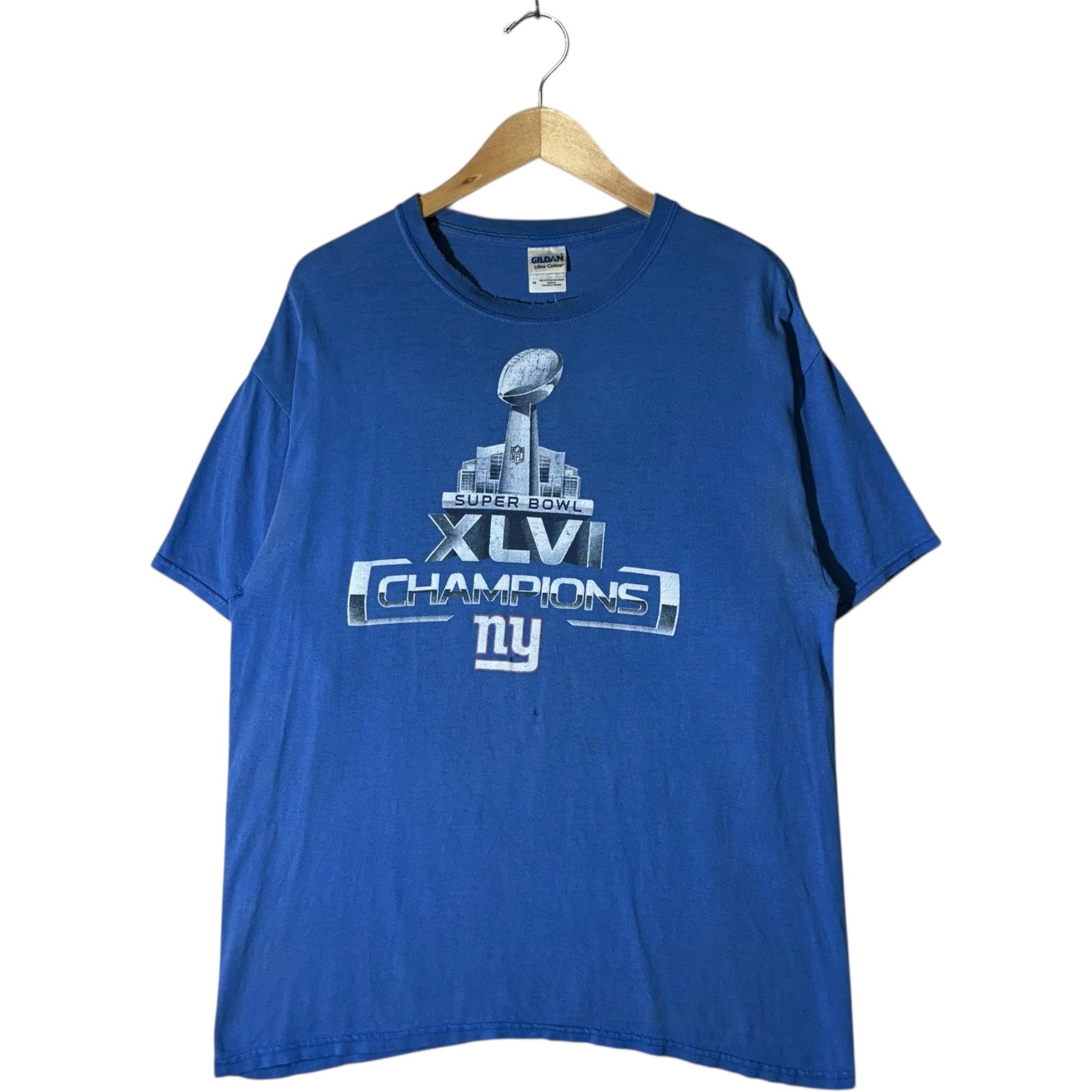 Vintage New York Giants Superbowl XLVI Champions Tee