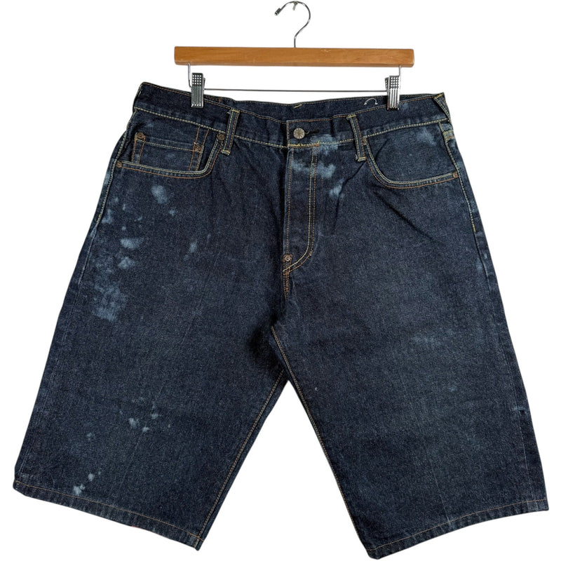 Vintage Evisu Denim Shorts 36 x 14