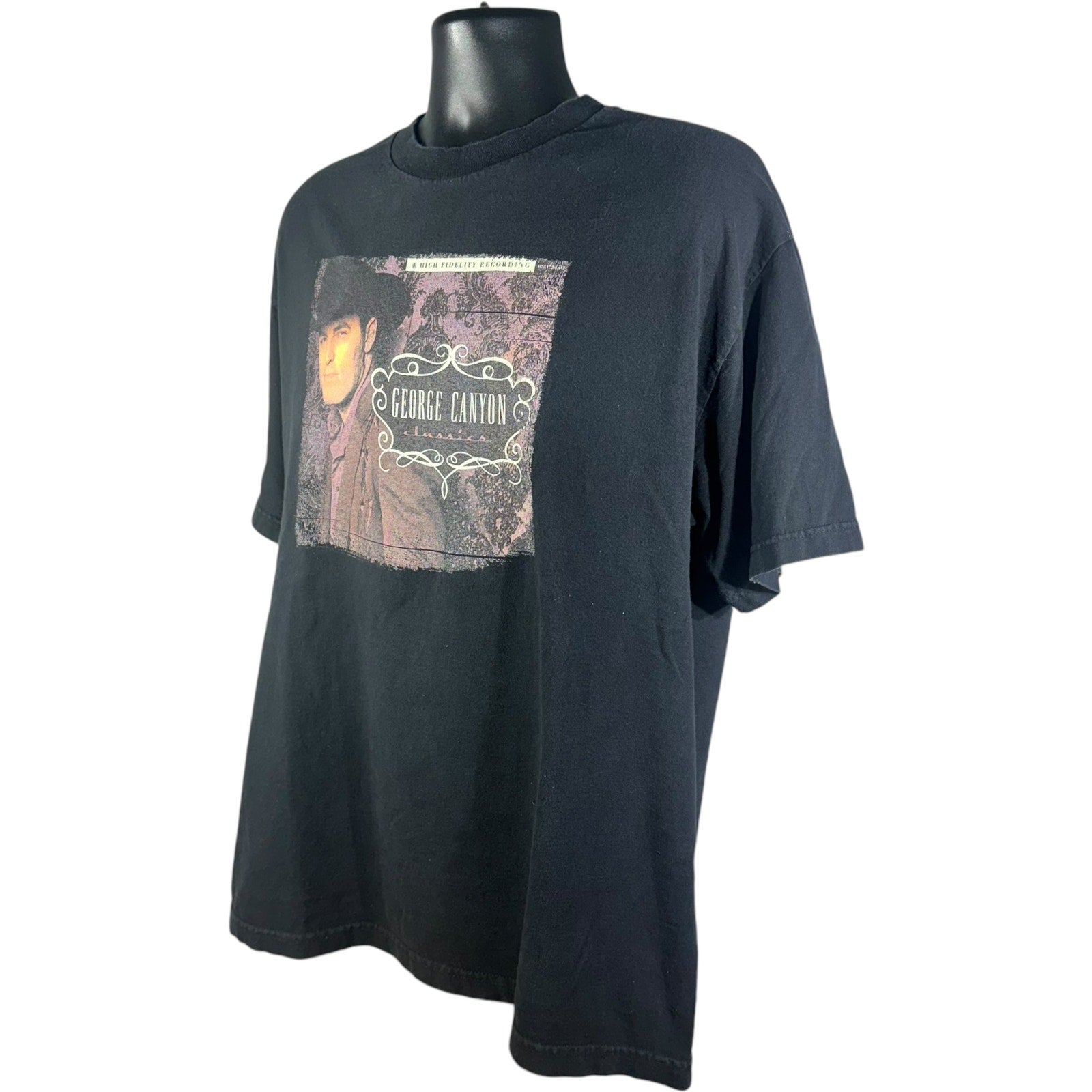 George Canyon "In A Quiet Room" Tour Tee 2007