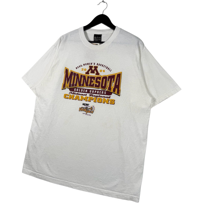 Vintage Golden Gophers Women's Basketball Champs T-Shirt 2004