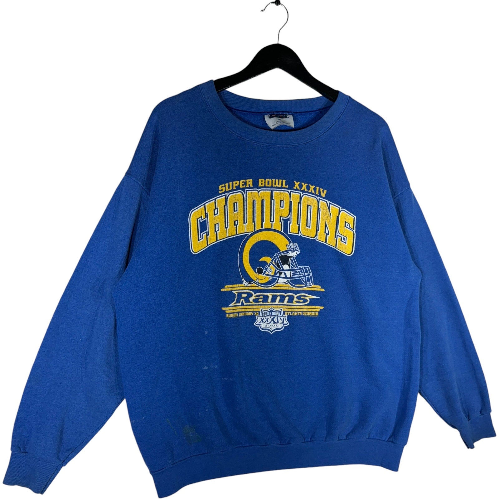 Vintage Los Angeles Rams Logo Crewneck