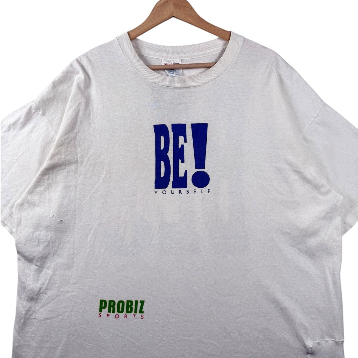 Vintage BE! Yourself Motivational Graphic T-Shirt