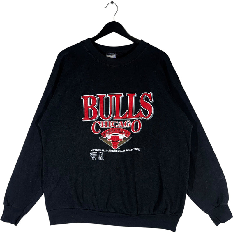 Vintage NBA Chicago Bulls Spell Out Graphic Crewneck 1993