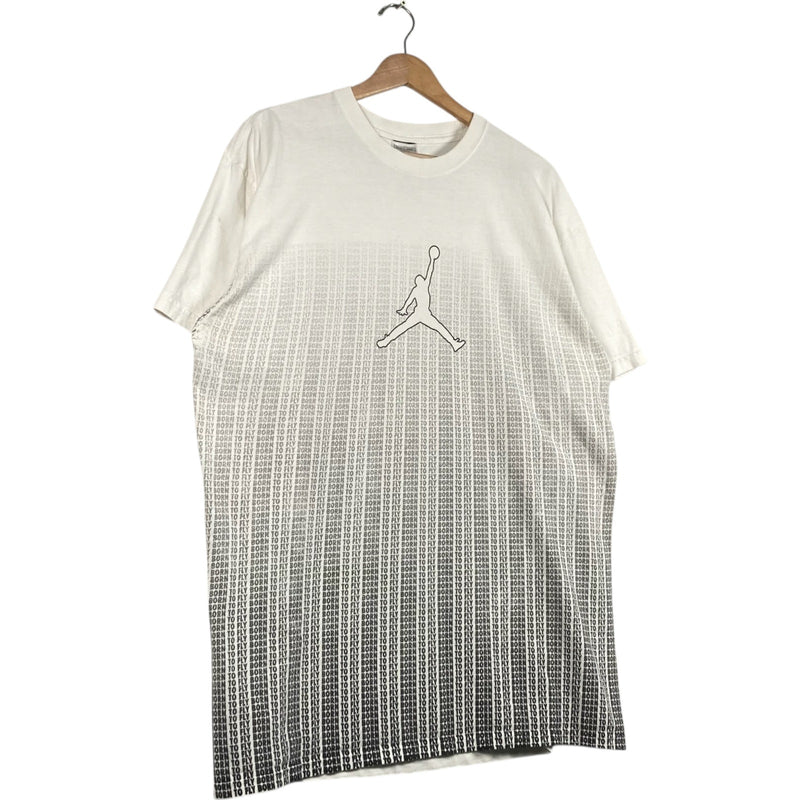 Vintage Air Jordan Chest Logo "Born To Fly" Tee