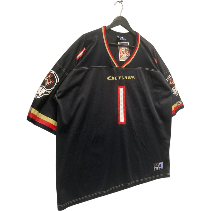 Vintage Champion Las Vegas Outlaws #1 XFL Jersey