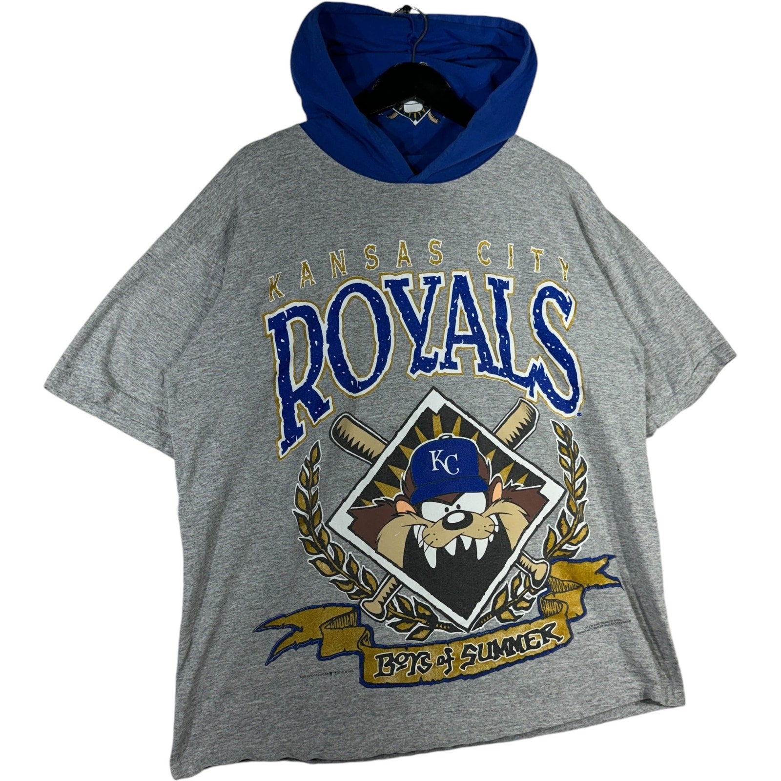 Vintage Kansas City Royals Taz Looney Tunes Shirt Hoodie