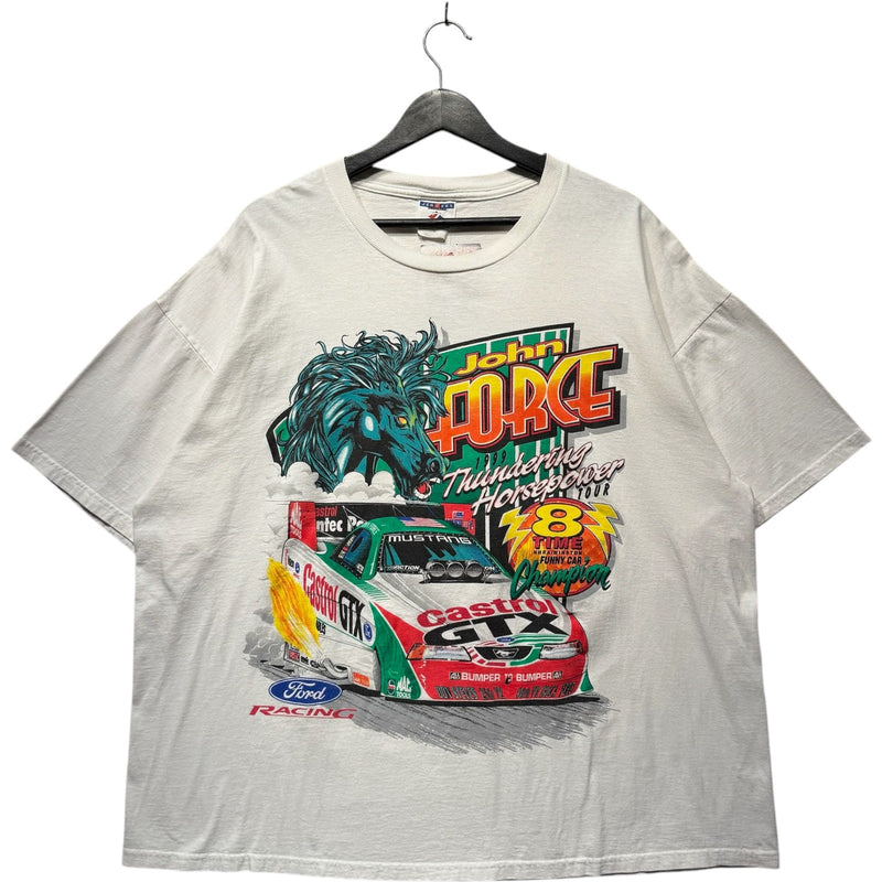 Vintage NASCAR John Force Tee 1999