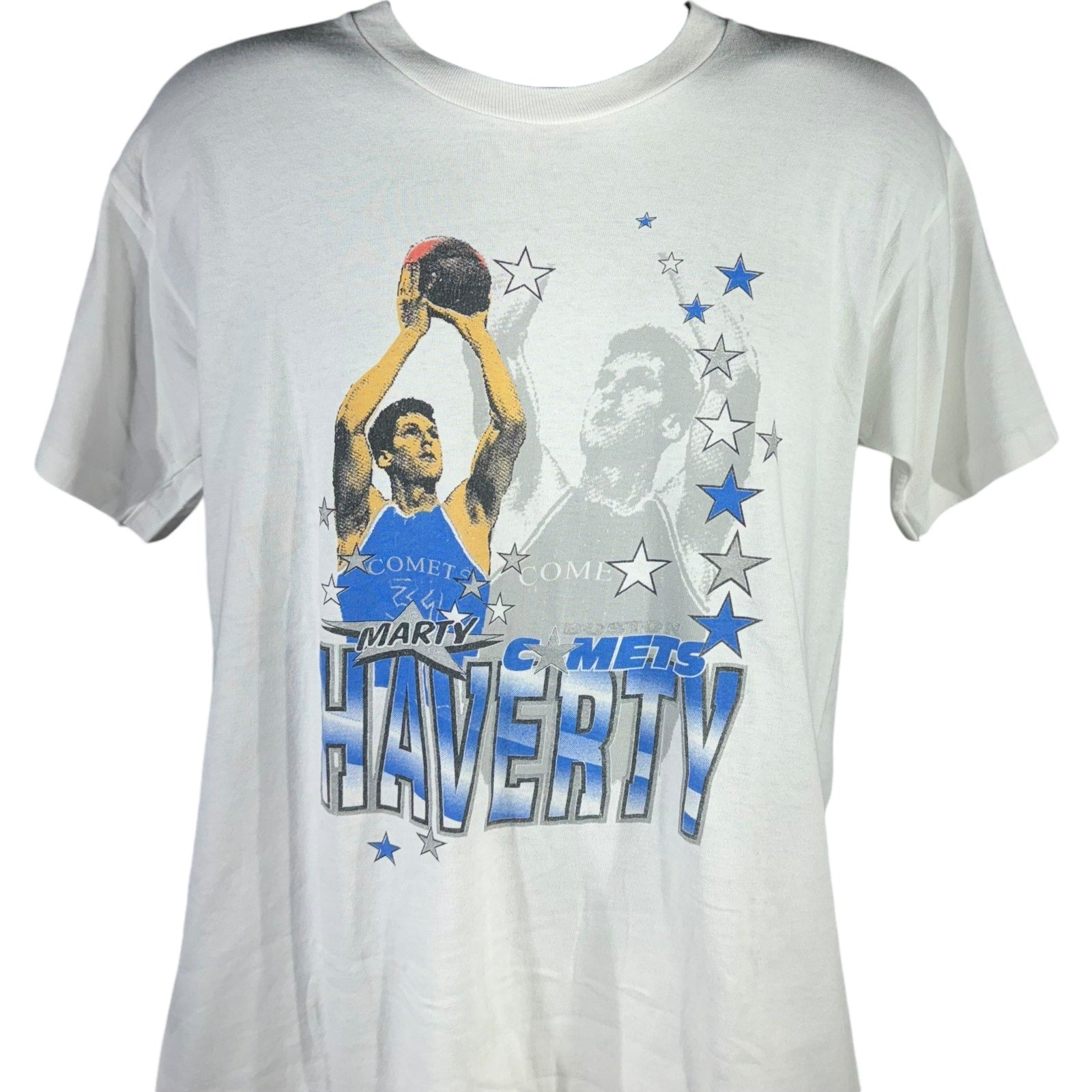 Vintage Marty Haverty Comets Basketball Tee