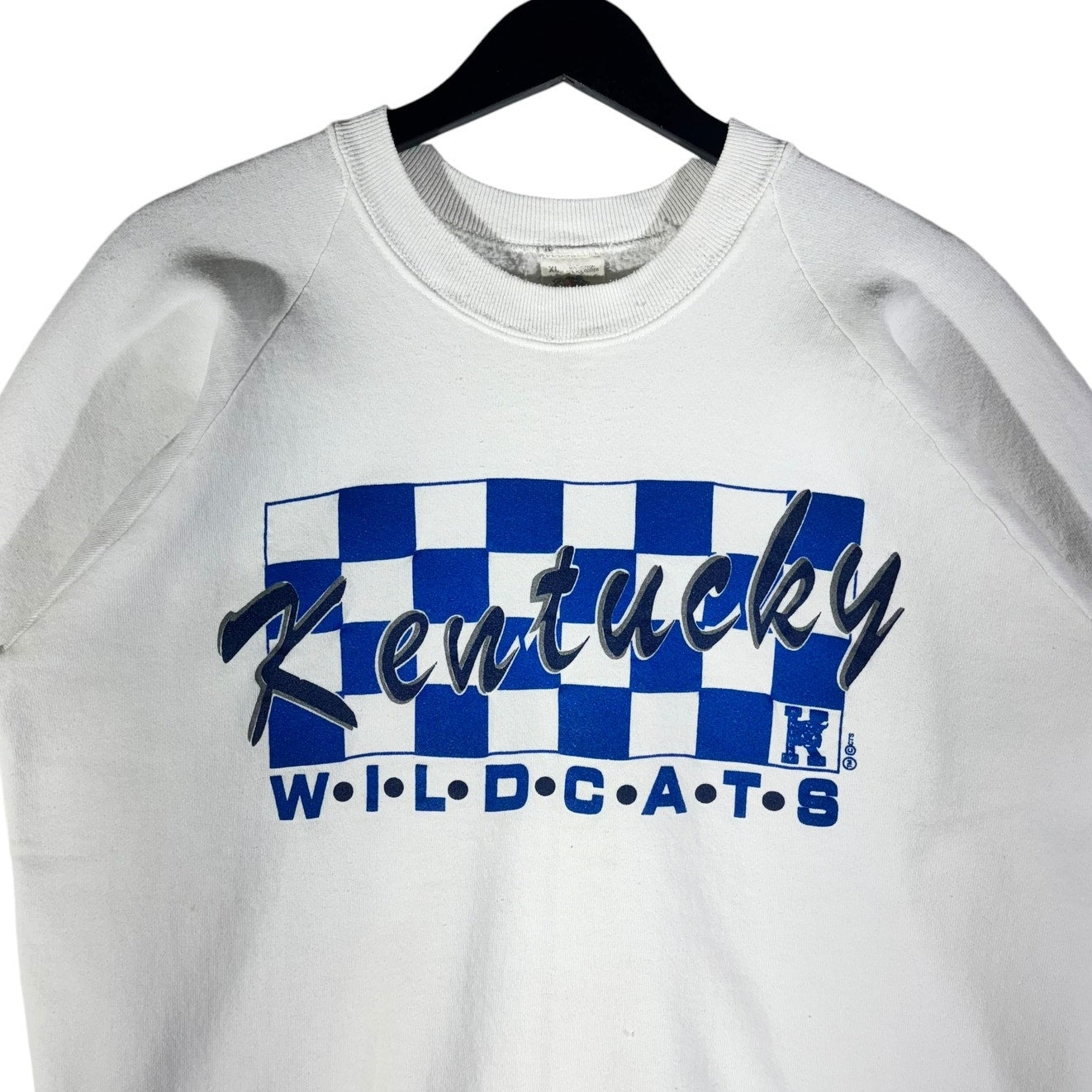 Vintage University Of Kentucky Wildcats Spellout Crewneck