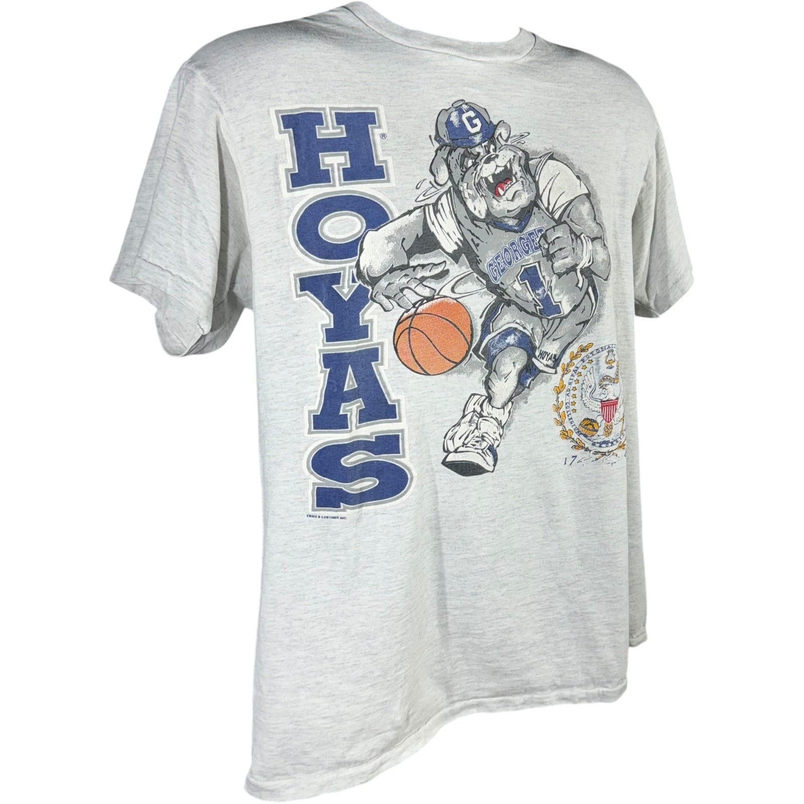 Vintage Georgetown University Hoyas Basketball Tee