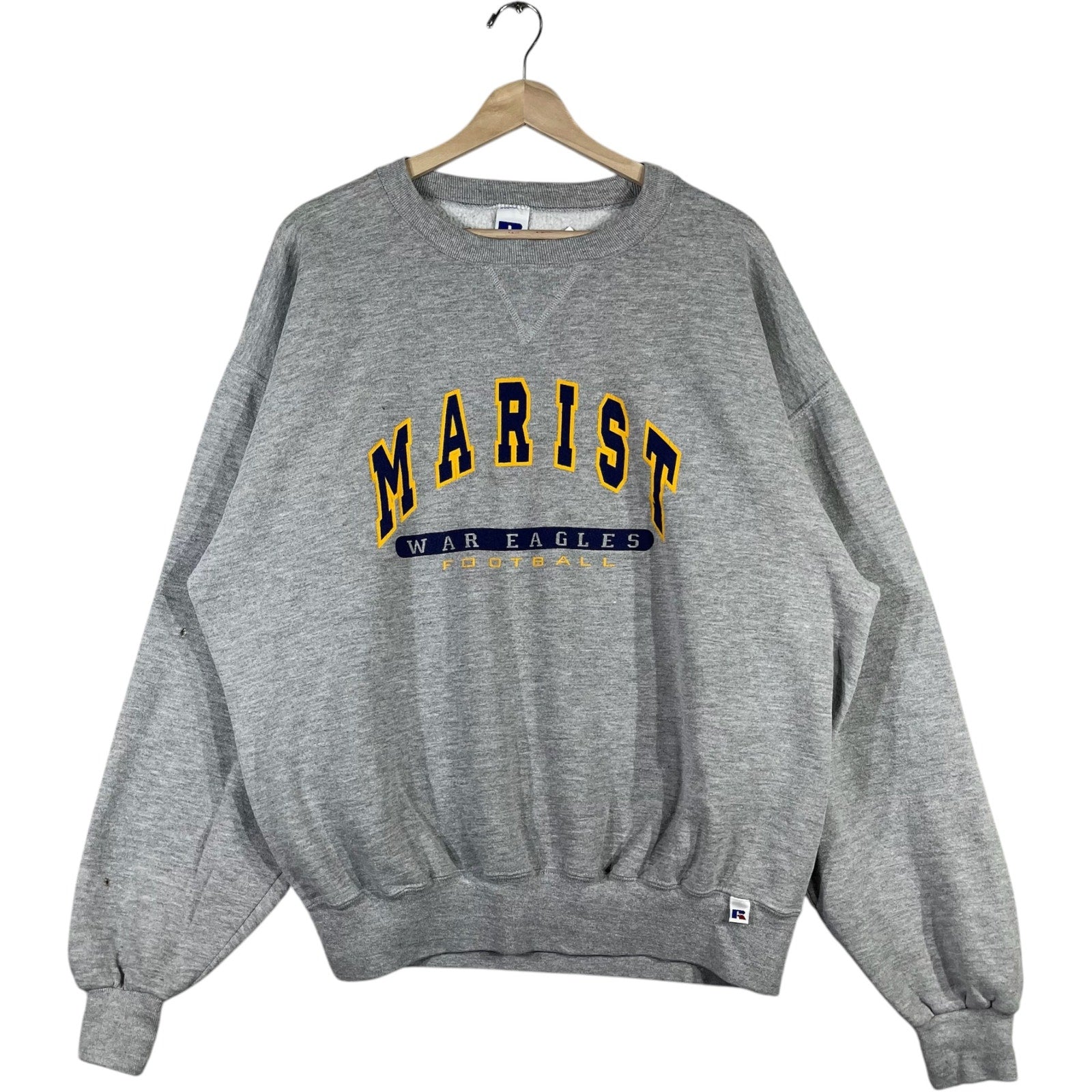 Vintage Marist War Eagles Football College Crewneck
