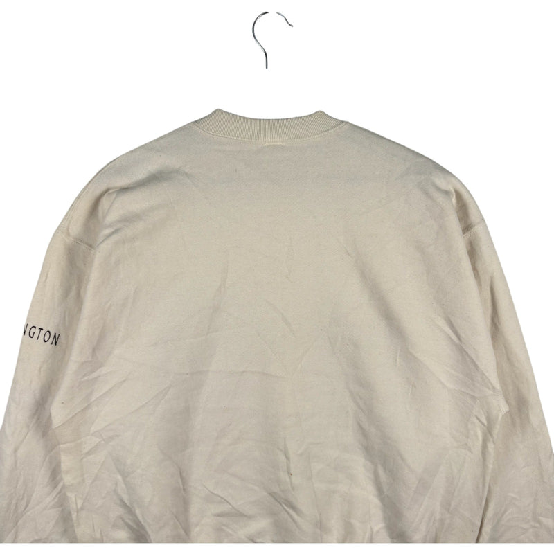 Vintage "Washington" Eagle Nature Crewneck 90s Large