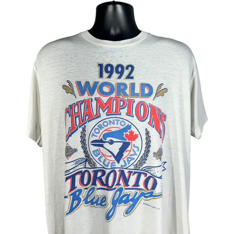 Vintage Toronto Blue Jays World Series Champions Tee 1992