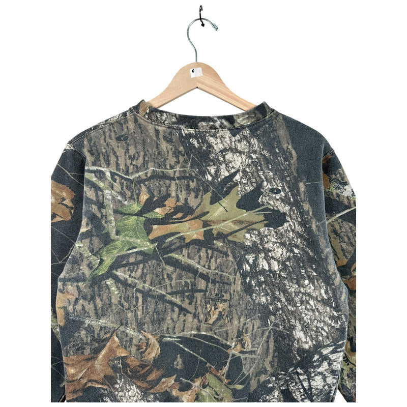 Vintage Mossy Oak Camouflage Crewneck