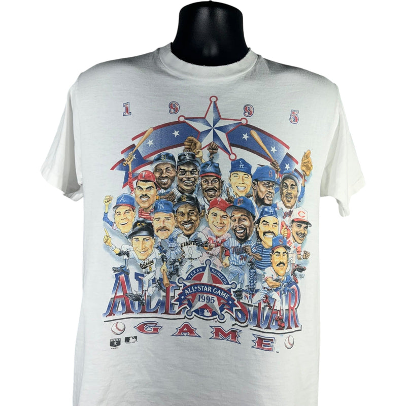 Vintage MLB All Star Game Caricature Tee 1995