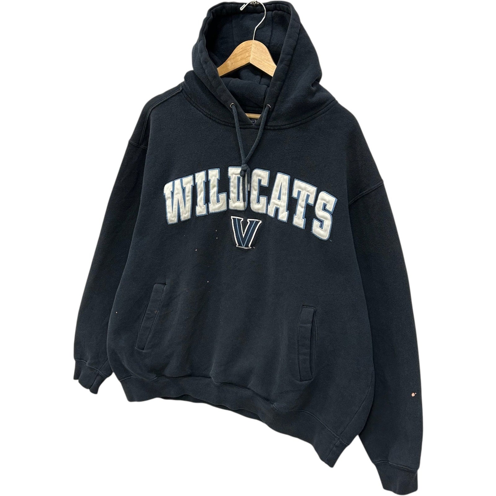 Vintage Villanova University Wildcats Spellout Hoodie