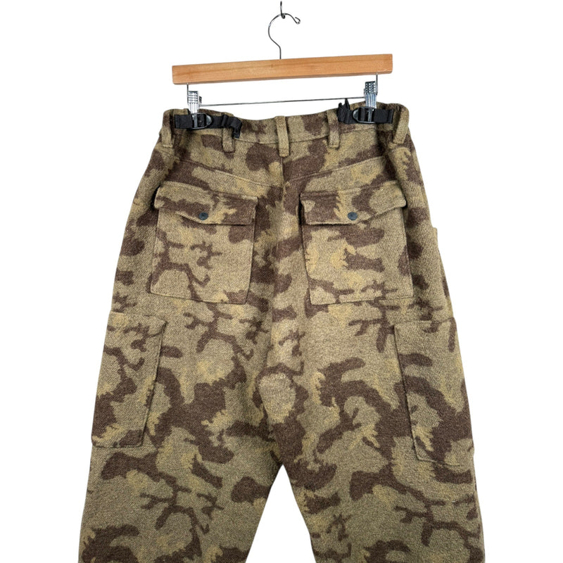 Vintage HFC Camo Wool Blend Cargo Pants