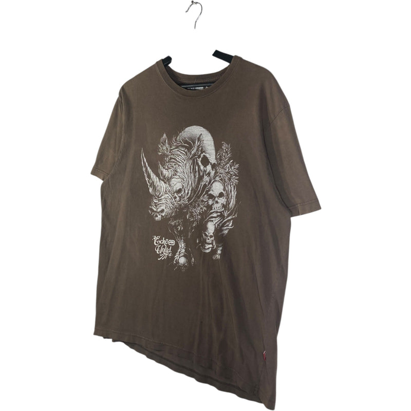 Vintage Ecko Unltd Rhino Skull T-Shirt