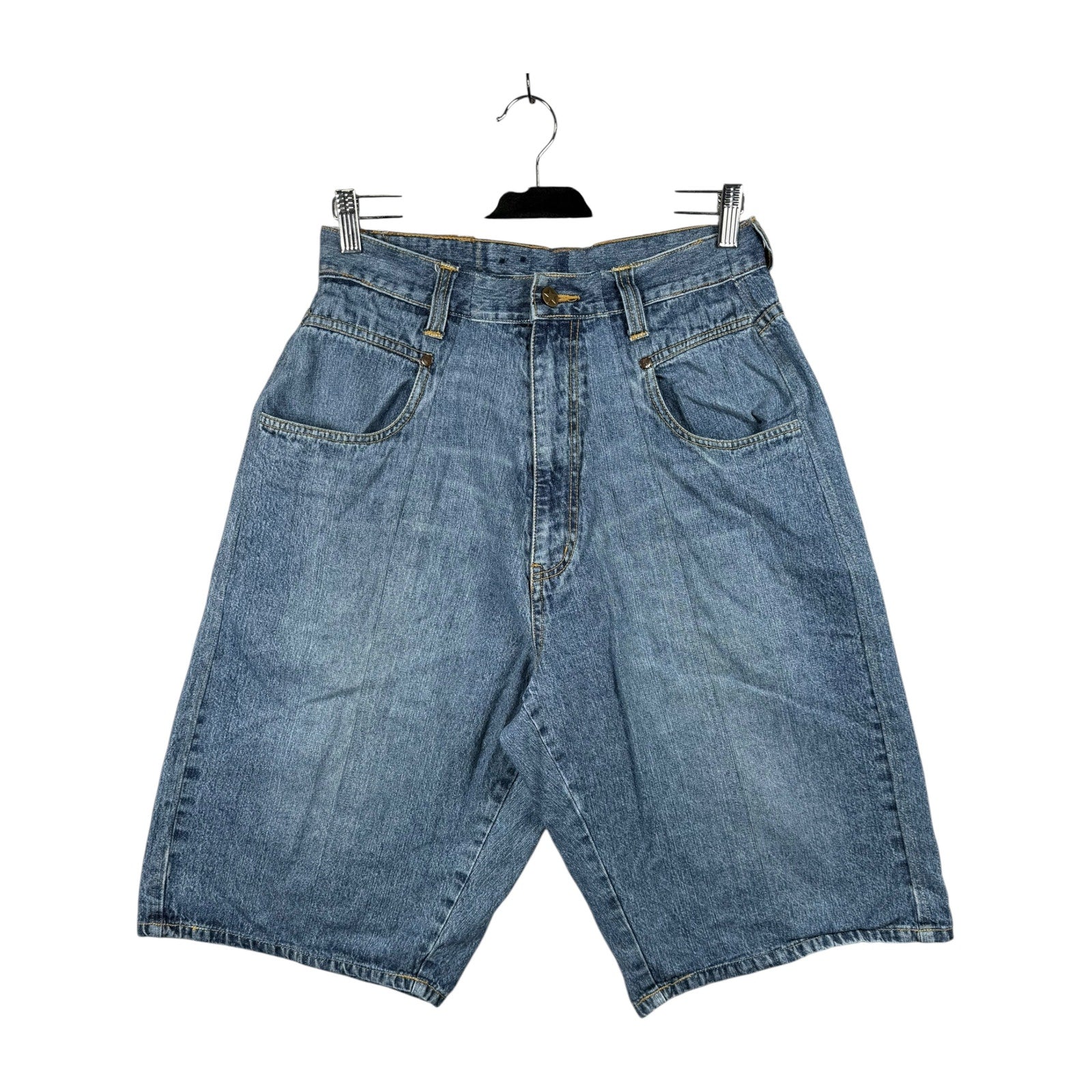 Vintage Utility Denim Shorts 30