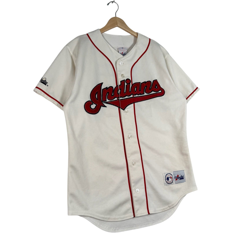 Vintage Majestic Cleveland Indians S. Alomar Jr. #15 MLB Jersey