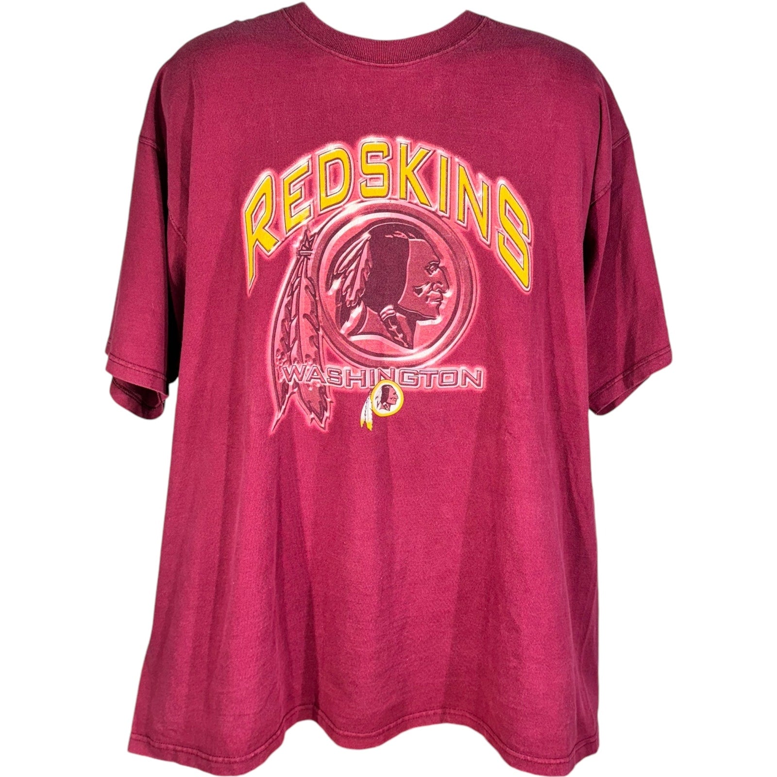 Vintage Pro Player Washington Redskins Logo Tee 90's