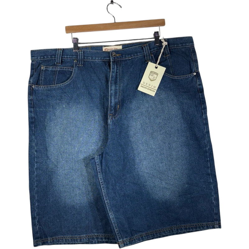 Vintage Brooklyn Xpress Baggy Denim Shorts 46x13 NWT