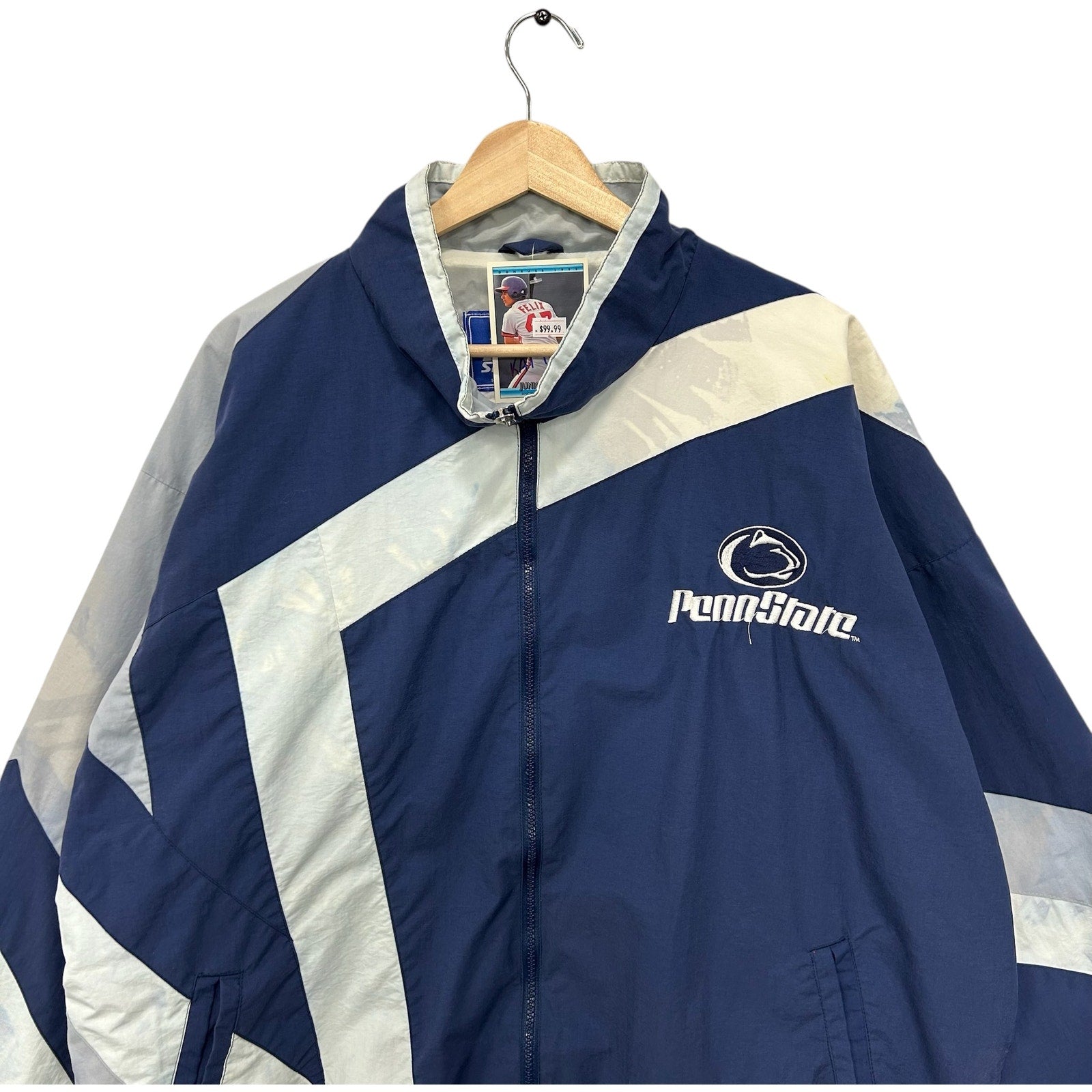 Vintage Starter Penn State University Full Zip Windbreaker