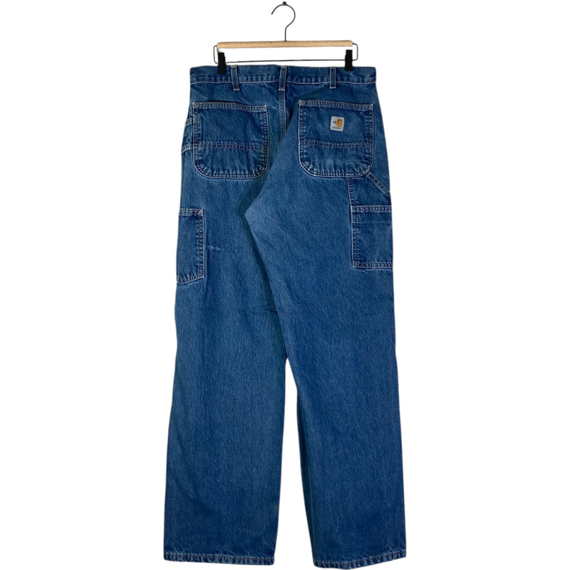 Vintage Carhartt FR Denim Cargo Pants 34x32