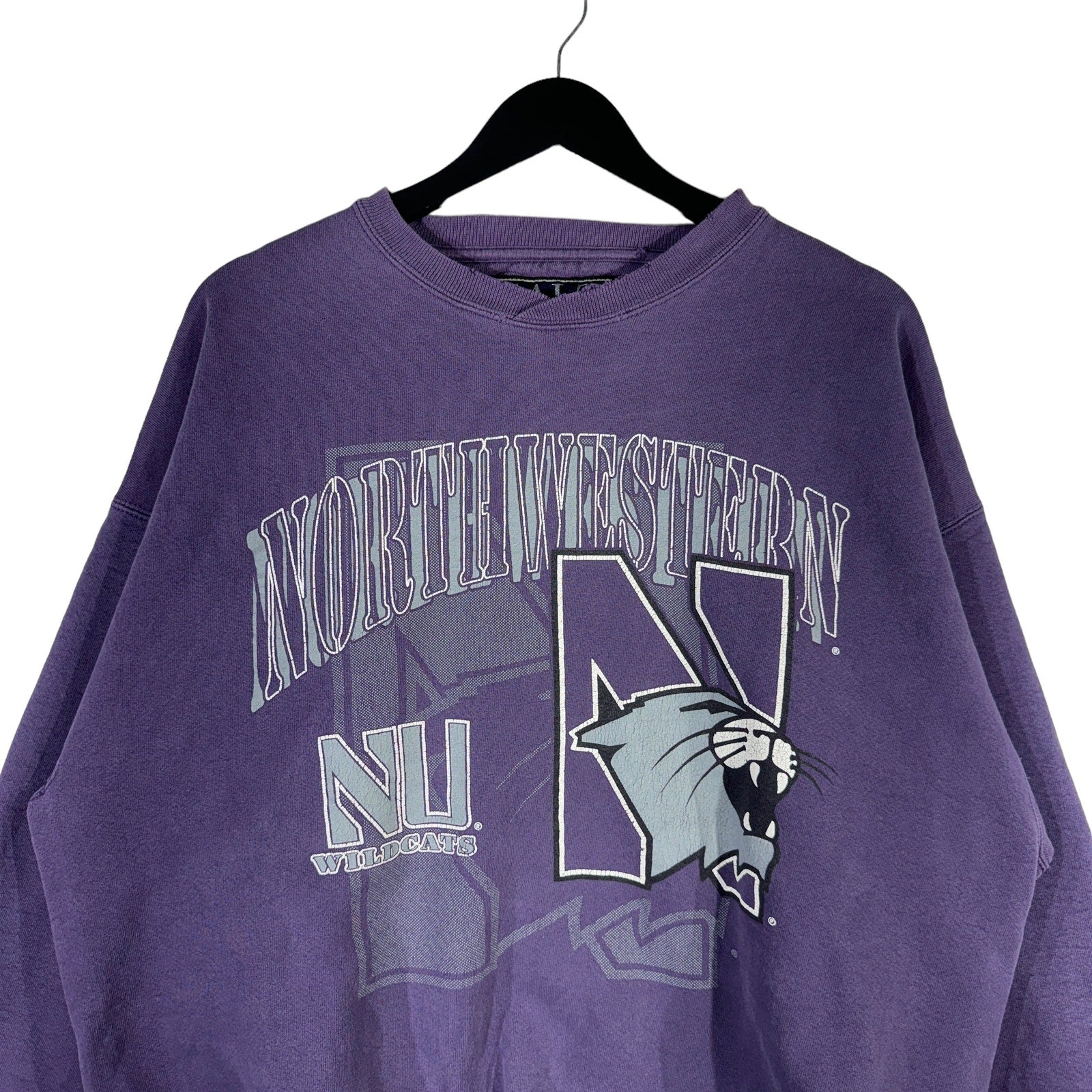 Vintage Northwestern University Wildcats Crewneck