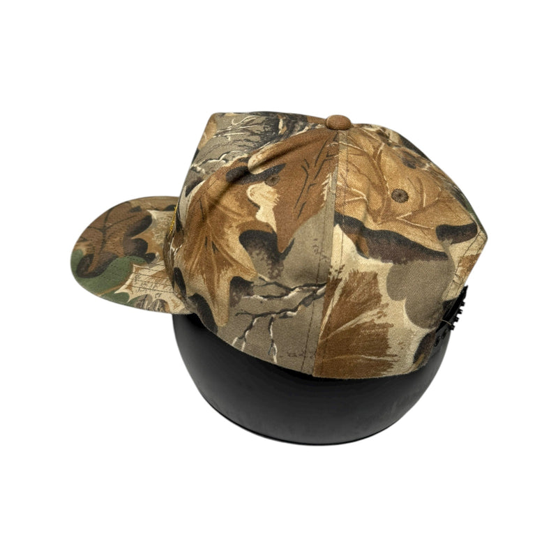 Vintage Deer & Deer Hunting Magazine Camo Snapback Hat OSFA